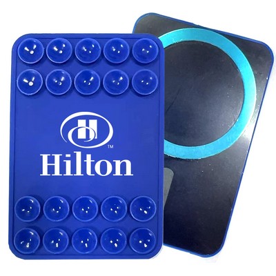 Magnetic Silicone Suction Phone Holder